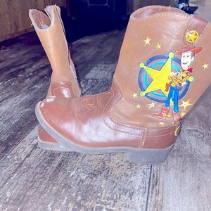 Little boy toy story boots size 10 Preowned